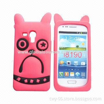 Soft silicone mobile phone case, non-toxic